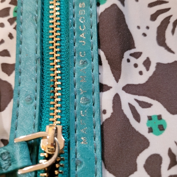 Marc by Marc jacobs ostrich embossed emerald purse - Picture 12 of 15